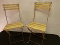 Pair of Vintage French Cafe Chairs
